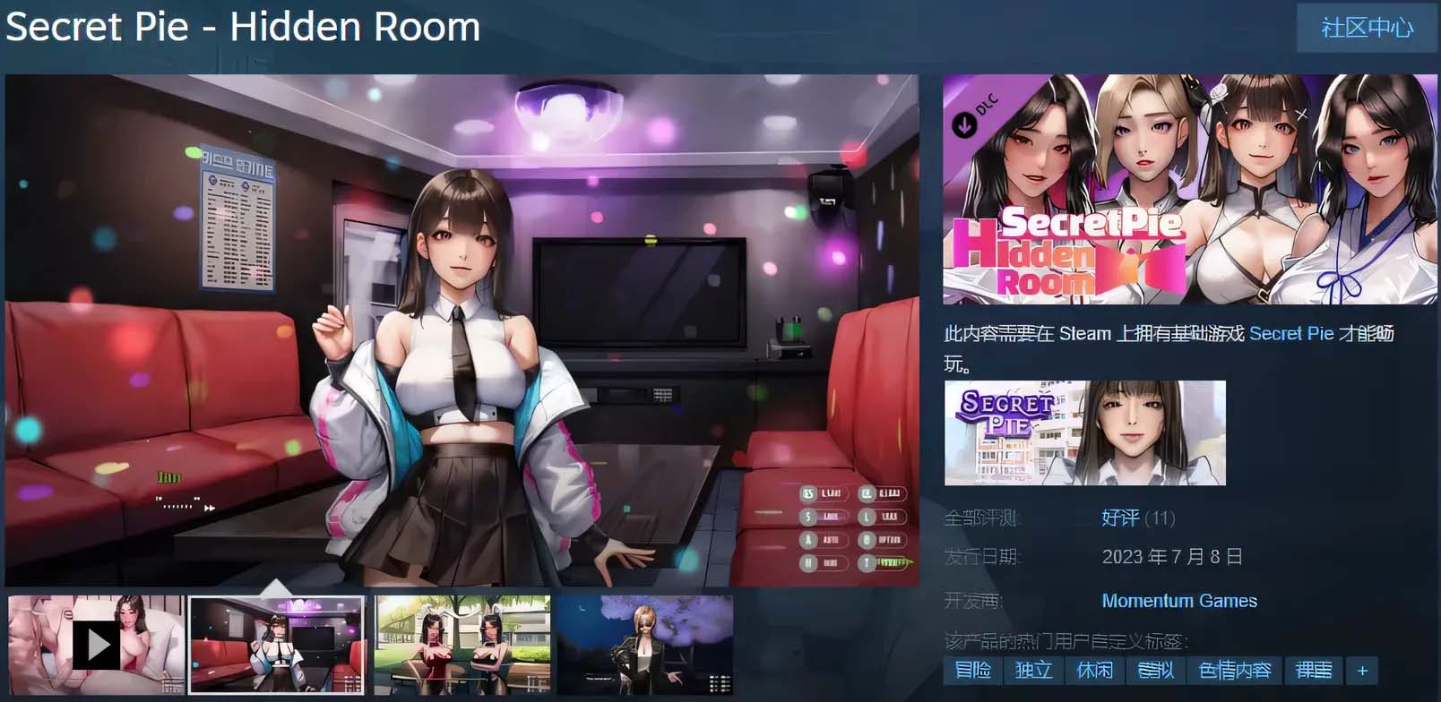 [PC游戏] [ 秘密派：V1.5C d1v3 d2v1全DLC官中文版[网盘]