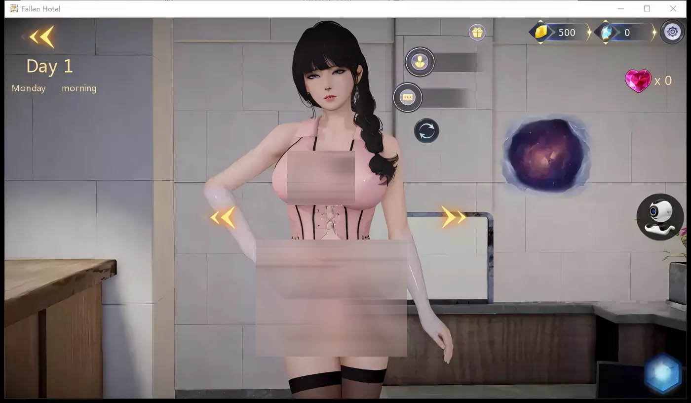 [PC+安卓] 堕落旅馆：FallenHotel V1.01 官方中文版[国风SLG/中文/1.4G]