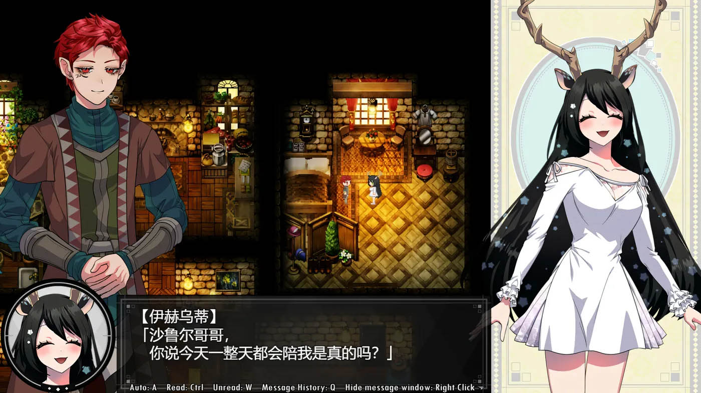 [PC游戏]  堕艳的圣女伊赫乌蒂 V1.01 Steam官方中文版 [更新/2.3G]