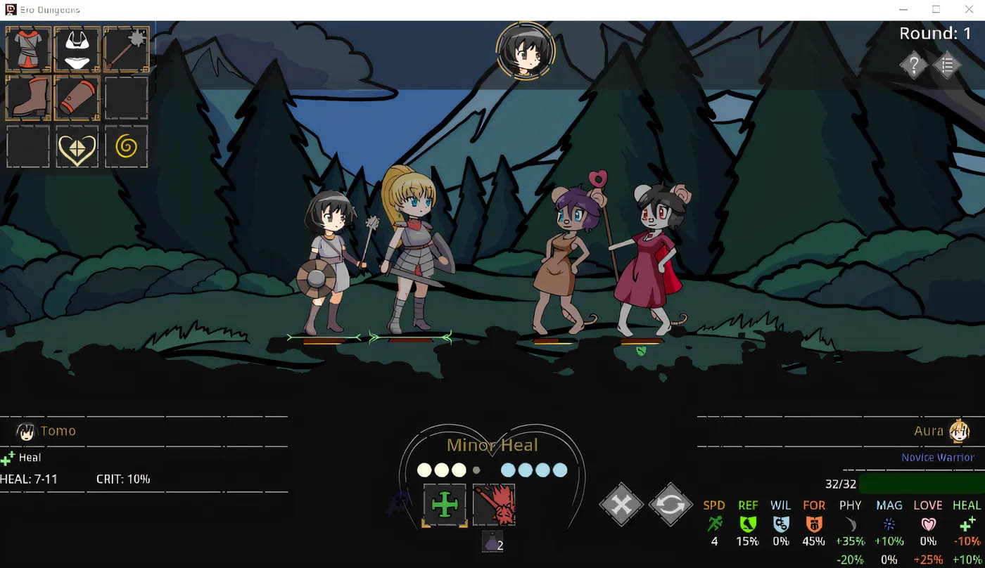 [PC游戏] Ero Dungeons Alpha 2.83 汉化版 [更新/126M]