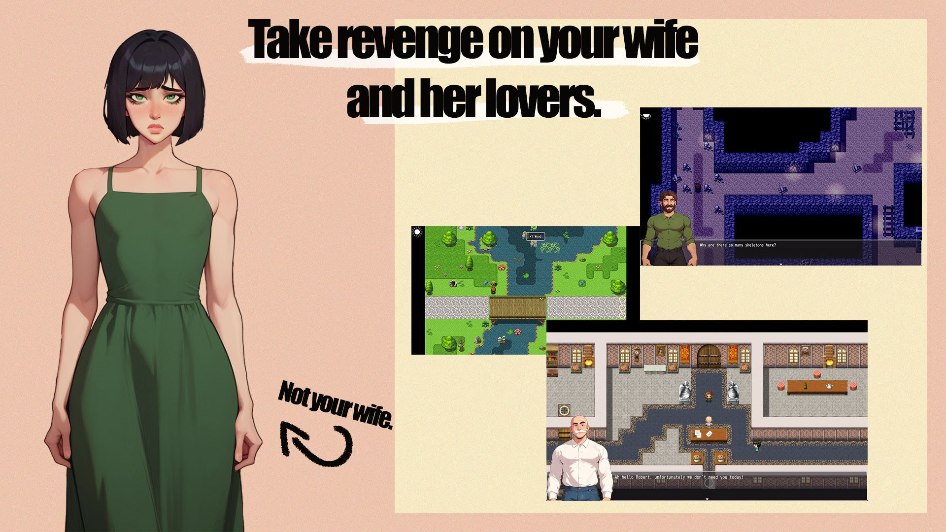 [RPG/汉化/NTR] NTR复仇/NTR Revenge Ver0.2.1 AI汉化 [633M/FM/WY]