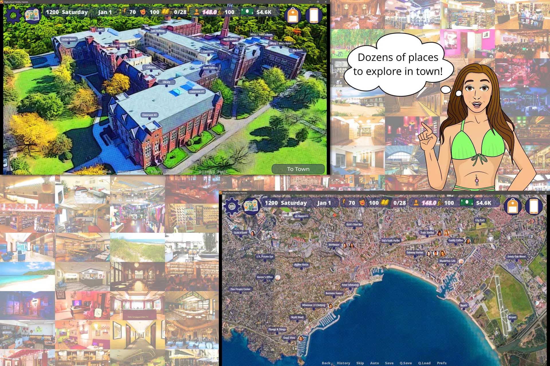 【真人SLG动态步兵】高中爱好 High School Hobby Harlots v1.10 汉化版【PC+安卓/3.5G】