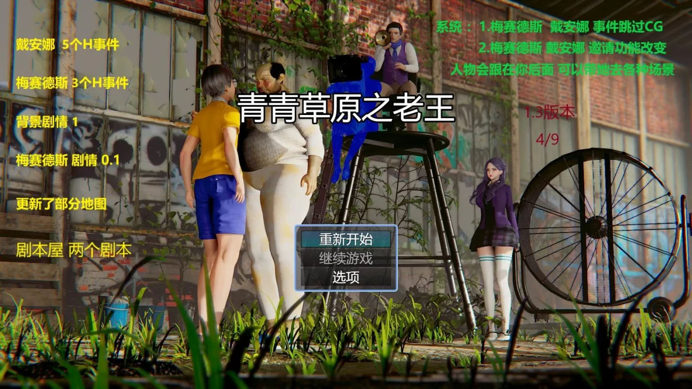 青青草原之老王 V1.3 官方中文版[更新/2.4G][PC+安卓]