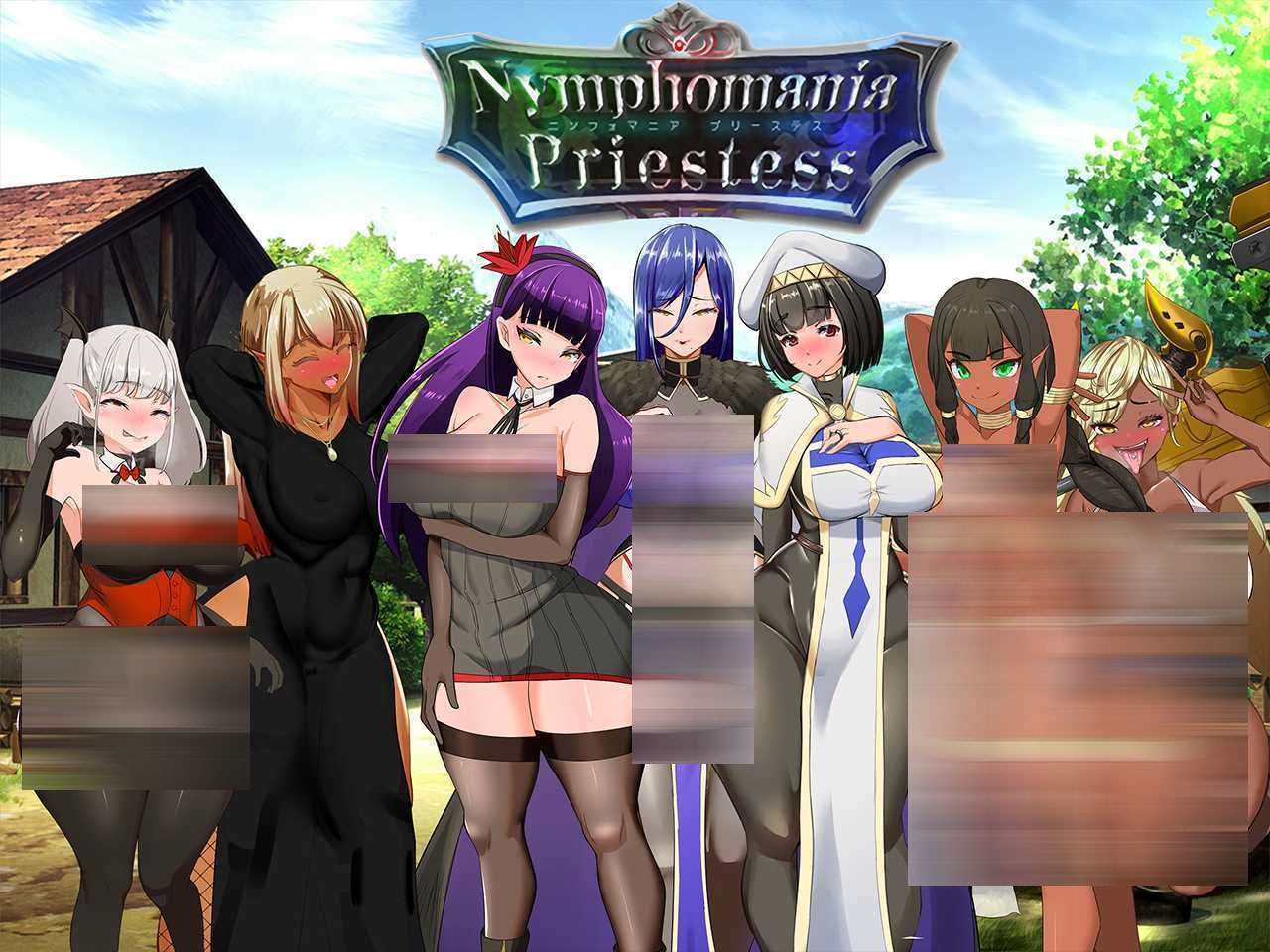 NTR女祭司 Nymphomania Priestess V2.0 重制汉化版 [4853.1MB][PC][爆款RPG]
