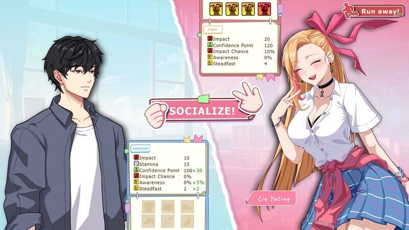 爱与生活:幸福学生 Ver0.6.3 Steam官方中文版【6.6G】【互动SLG】 