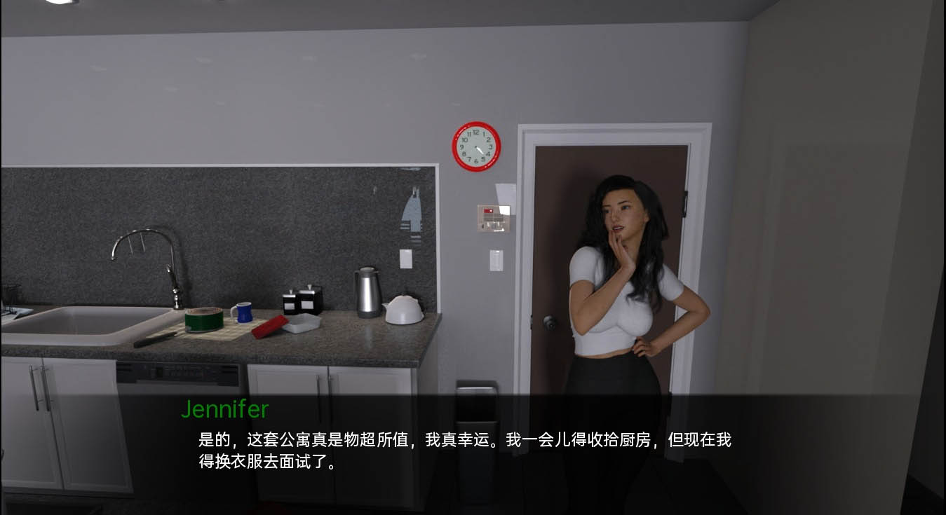 珍妮弗的生活詹妮弗的生活Jennifer'sLifev1.3PC+安卓汉化版[3.5G][SLG/汉化]
