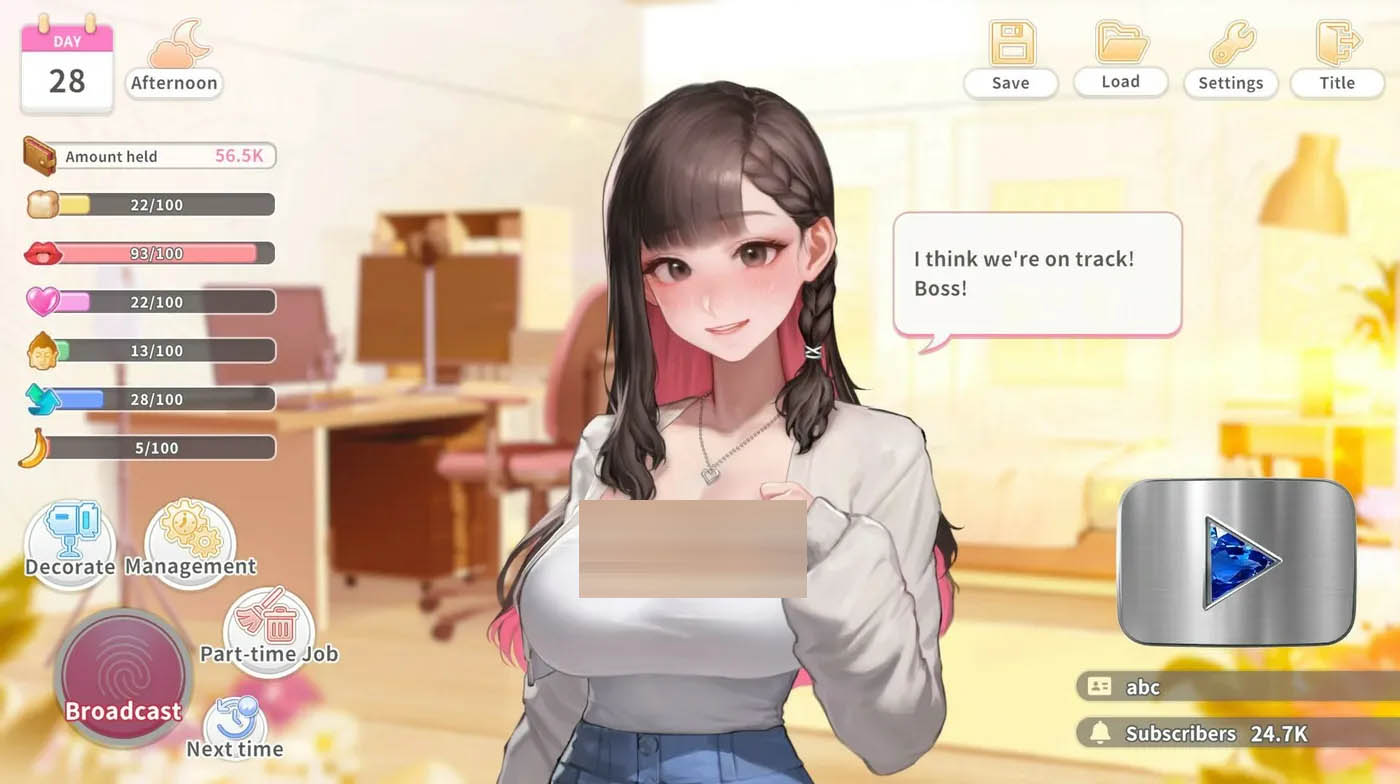  直播开始！VTuber出道指南V1.0.21 STEAM官中无修版 [PC游戏] [更新/466.9M]