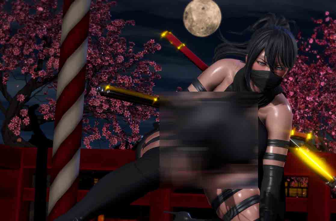 [3D全彩] 完全凌辱女忍者 咲夜 [214M]