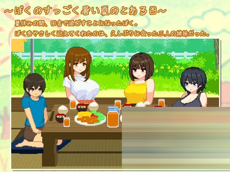 我与夏日里的姐姐们/Summer Sisters官中下载[SLG/像素//更新]