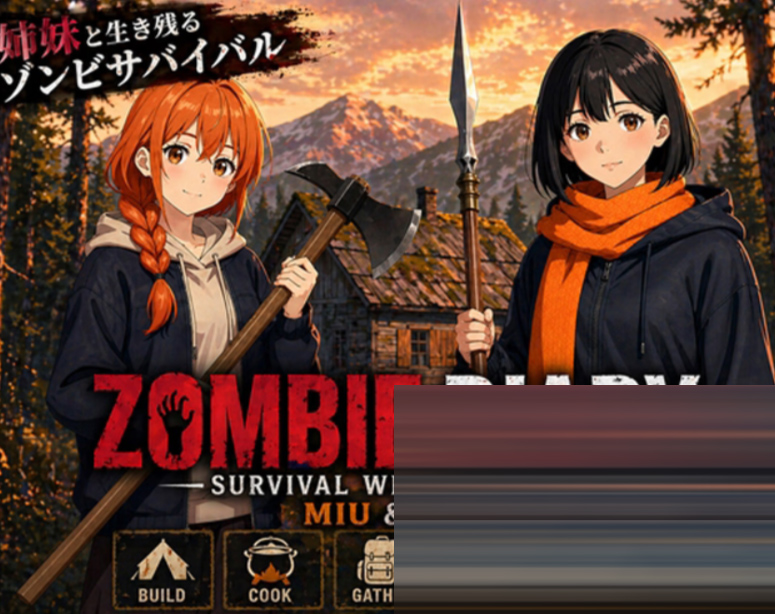僵尸日记：与美羽&玲两姐妹的末日求生[Ver1.04][PC+安卓/1.80G] [SLG/2D/更新]