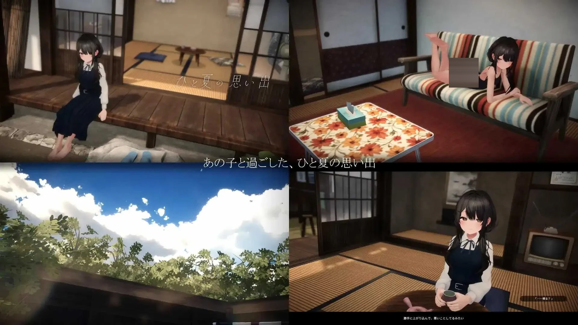 一个夏天的回忆 [616MB][3D] [PC][游戏/动态]