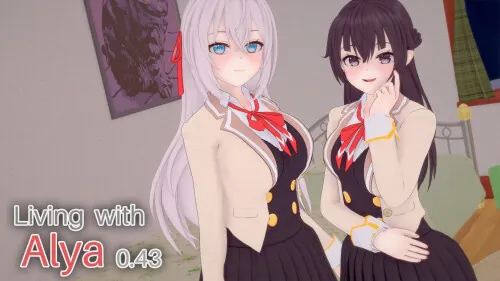 与阿尔雅一起生活 Living with Alya v0.43汉化版[1.97GB][PC+安卓][日系SLG/动态]
